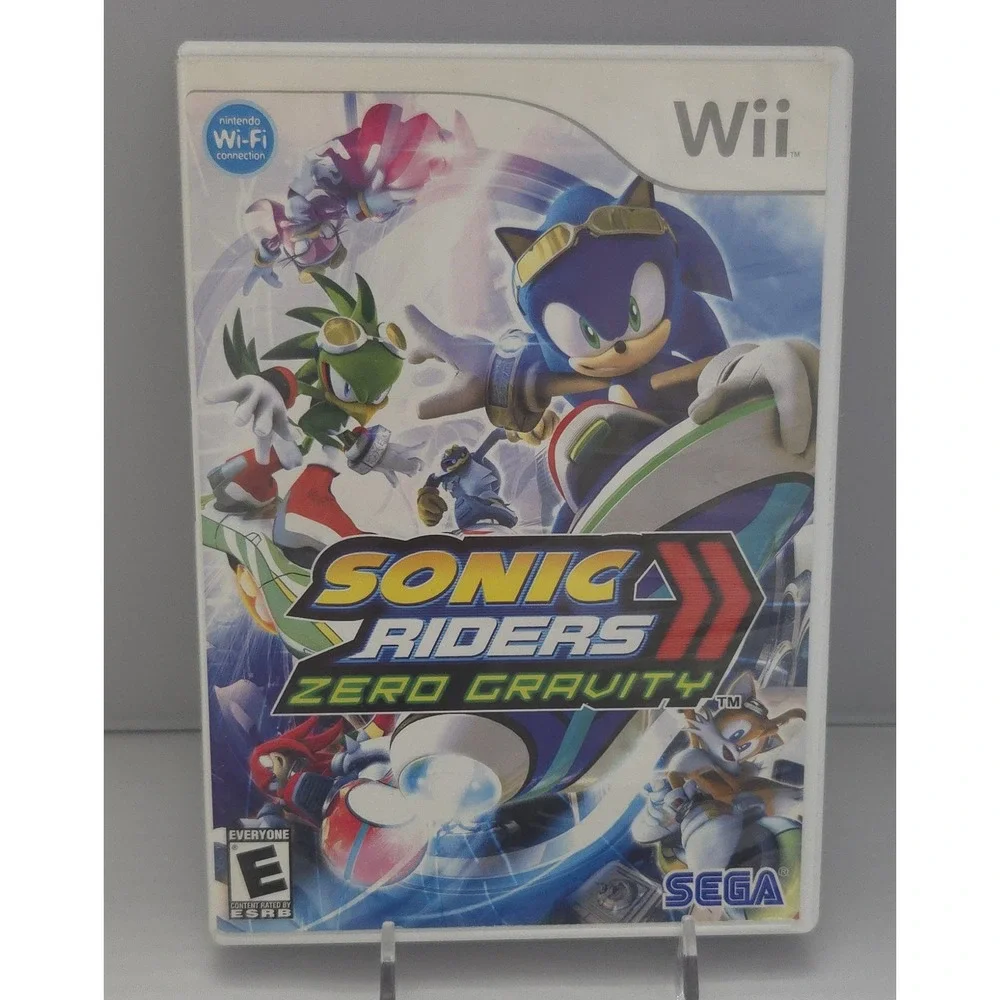 Sonic Riders: Zero Gravity - Nintendo Wii 2008 - Case & Disc (No Manual) Tested